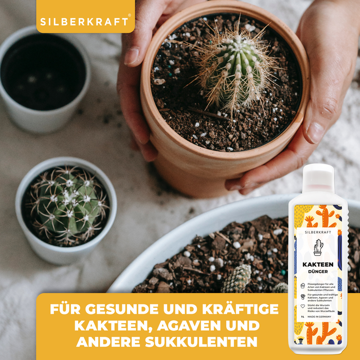 Fertilizzante per cactus - Fertilizzante liquido minerale NPK con azoto - Fertilizzante per cactus e succulente - Fertilizzazione dei cactus