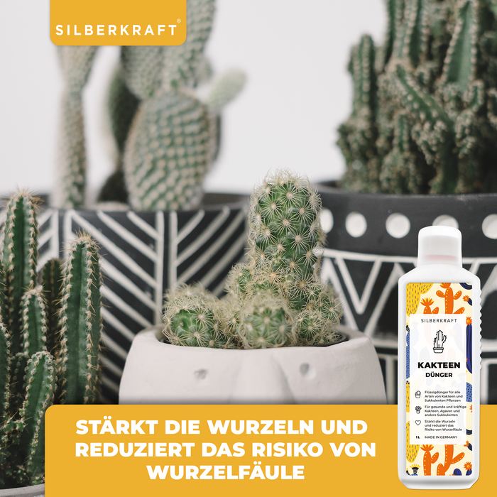 Fertilizzante per cactus - Fertilizzante liquido minerale NPK con azoto - Fertilizzante per cactus e succulente - Fertilizzazione dei cactus