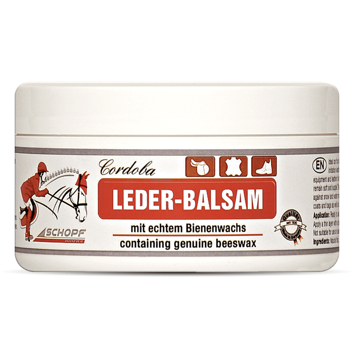 Balsamo per pelle con cera d'api: cura ottimale per sella e pelle liscia