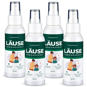 Kopfläusespray | Läuseabwehrspray Spray gegen Läuse / Kopfläuse - Silberkraft