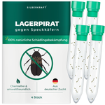 Lagerpirat contro i coleotteri del bacon, i coleotteri dei tappeti e i parassiti dello stoccaggio Lagerpiranten - Silberkraft