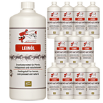 Olio di lino naturale per cavalli: integratore di omega 3 di alta qualità per un pelo lucido e una digestione ottimale - Silberkraft
