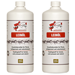Olio di lino naturale per cavalli: integratore di omega 3 di alta qualità per un pelo lucido e una digestione ottimale - Silberkraft