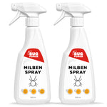 BugPower spray antiacaro per tessuti 500 ml - non lascia macchie - potere dell'argento