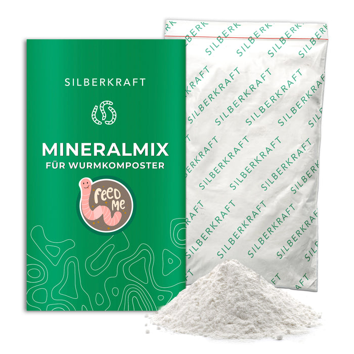 Miscela di cibo per lombrichi/minerali per compostatori di lombrichi e lombrichi da compost