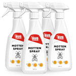 BugPower spray antitarme contro le tarme dei vestiti e del cibo - con effetto abbattente - Silver Power