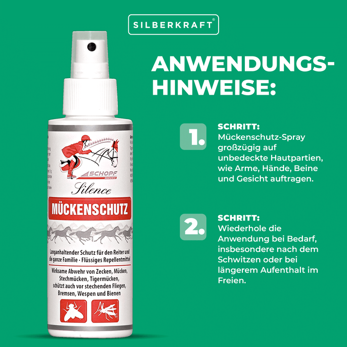 Efficace spray repellente per zanzare per ciclisti