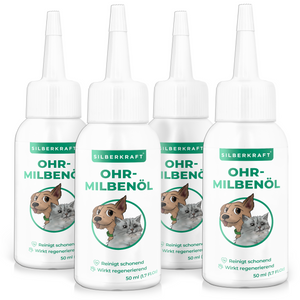 Ohrmilbenöl Hund/Katze - Silberkraft