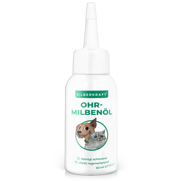 Olio per acari dell'orecchio per cani/gatti - Silberkraft