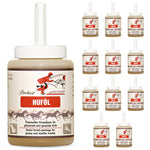 Olio nutriente per zoccoli con barriera protettiva per zoccoli di cavallo forti e sani - Silberkraft