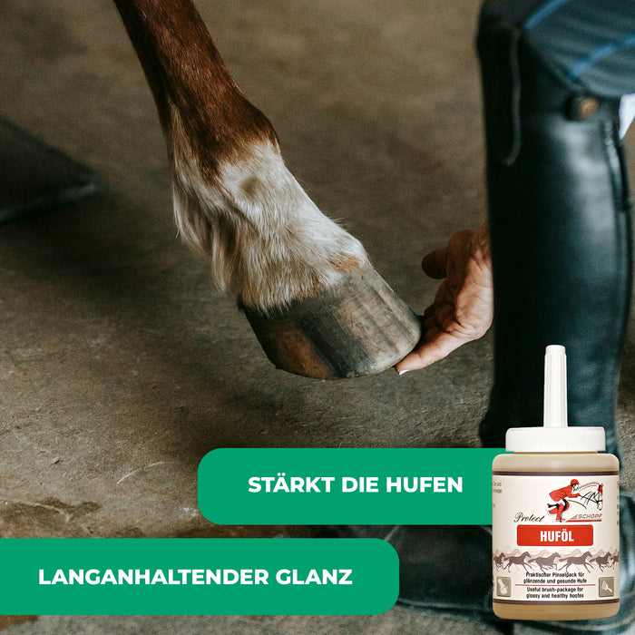 Olio nutriente per zoccoli con barriera protettiva per zoccoli di cavallo forti e sani