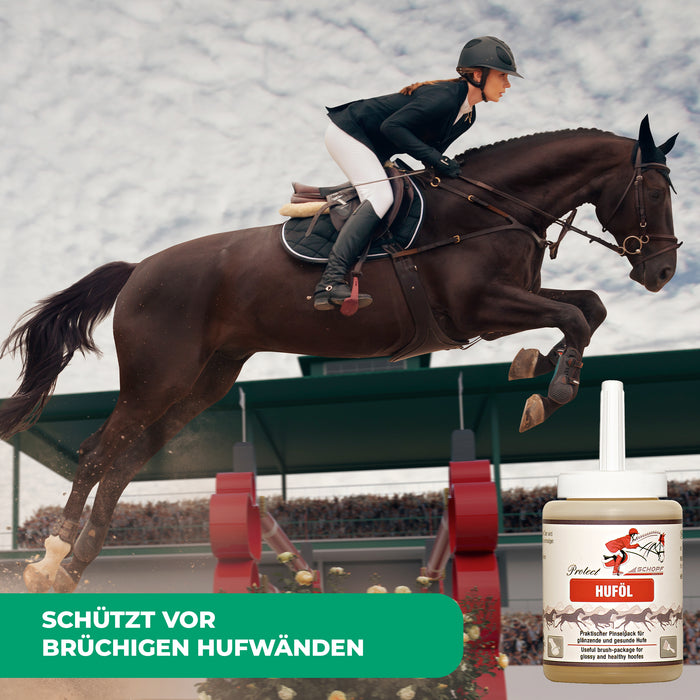Olio nutriente per zoccoli con barriera protettiva per zoccoli di cavallo forti e sani