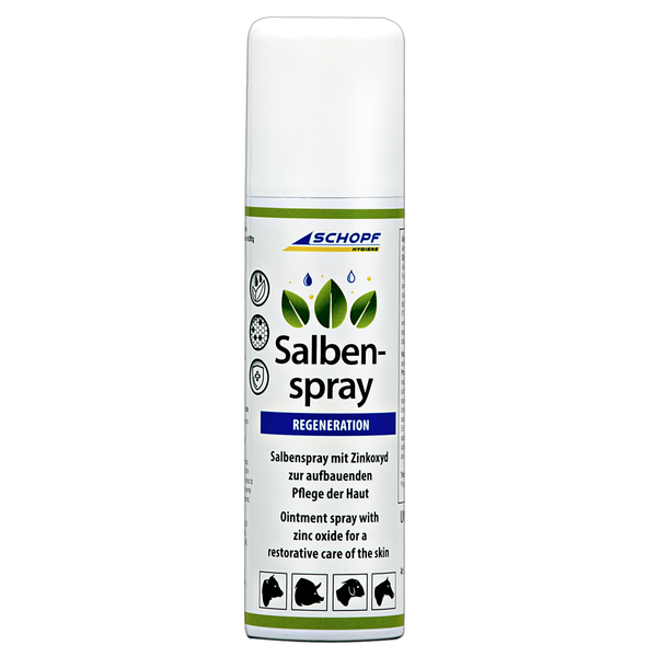 Unguento spray per la cura della pelle: cura della pelle altamente efficace per una pelle di mucca elastica - Silberkraft