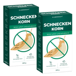 Silberkraft pellet lumaca confezione da 2 – doppia protezione contro le lumache per giardini più grandi. Effetto a lungo termine fino a 4 settimane per applicazione