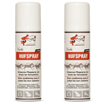 Spray nero per zoccoli: cura e protezione per zoccoli forti di cavallo - Silberkraft