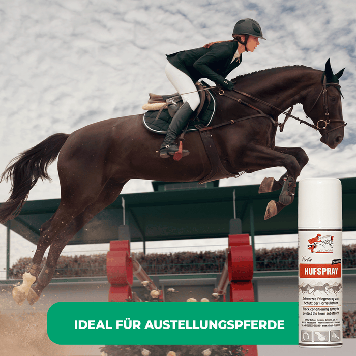 Spray nero per zoccoli: cura e protezione per zoccoli forti di cavallo