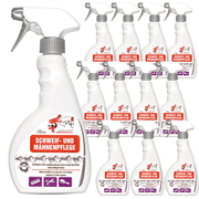 Spray per la cura della coda e della criniera per capelli di cavallo radiosamente belli