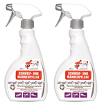 Spray per la cura della coda e della criniera per peli di cavallo radiosi - Silberkraft