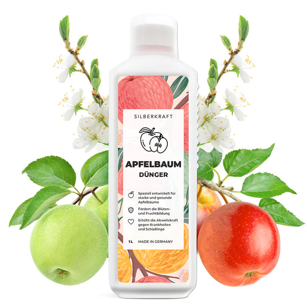 Concime per meli - concime liquido minerale NPK con azoto - concime per meli - concimazione per meli - concime per frutta - Silberkraft