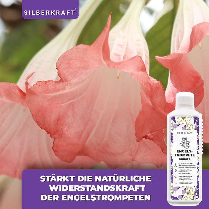 Fertilizzante per tromba d'angelo - Fertilizzante liquido minerale NPK con azoto - Fertilizzante per tromba d'angelo