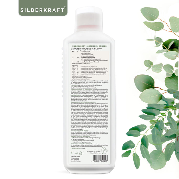 Fertilizzante per eucalipto - Fertilizzante liquido minerale NPK con azoto - Fertilizzante per eucalipto - Fertilizzazione degli alberi di eucalipto