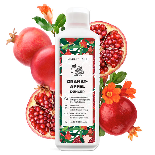 Concime per melograno - Concime liquido minerale NPK con azoto - Concime per melograni - Silberkraft