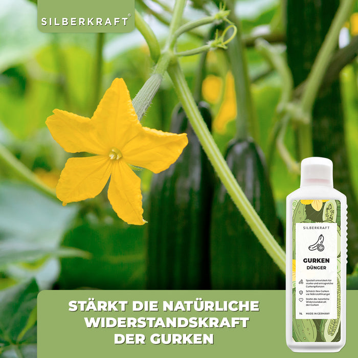 Fertilizzante per cetrioli - Fertilizzante liquido minerale NPK con azoto - Fertilizzante per piante di cetriolo - Fertilizzante vegetale