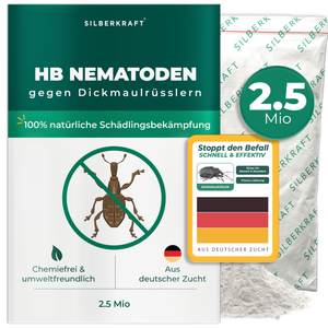 HB Nematoden gegen Dickmaulrüsslern &  Engerlingen - Silberkraft