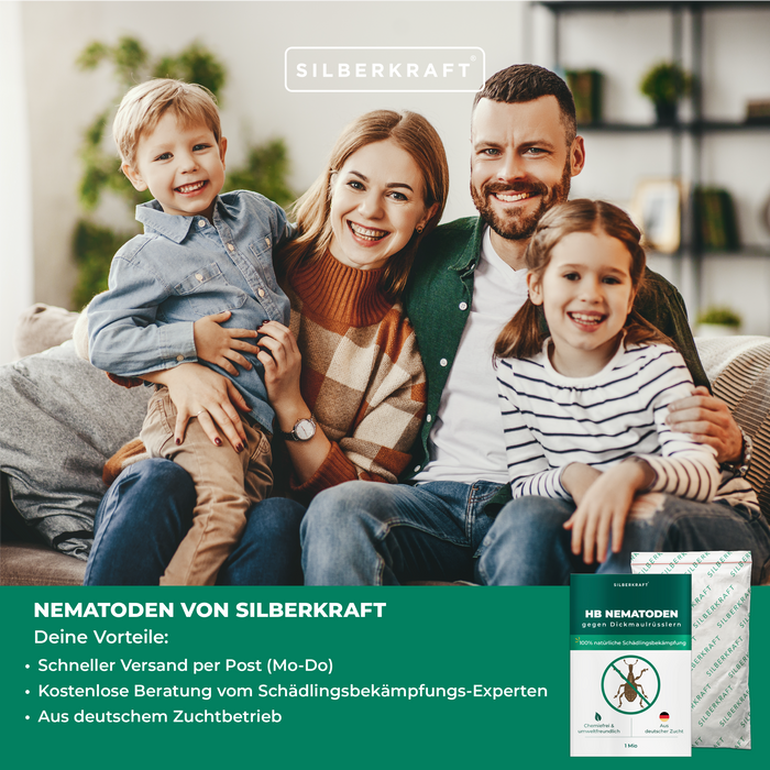 Nematodi HB per combattere i punteruoli neri e le larve