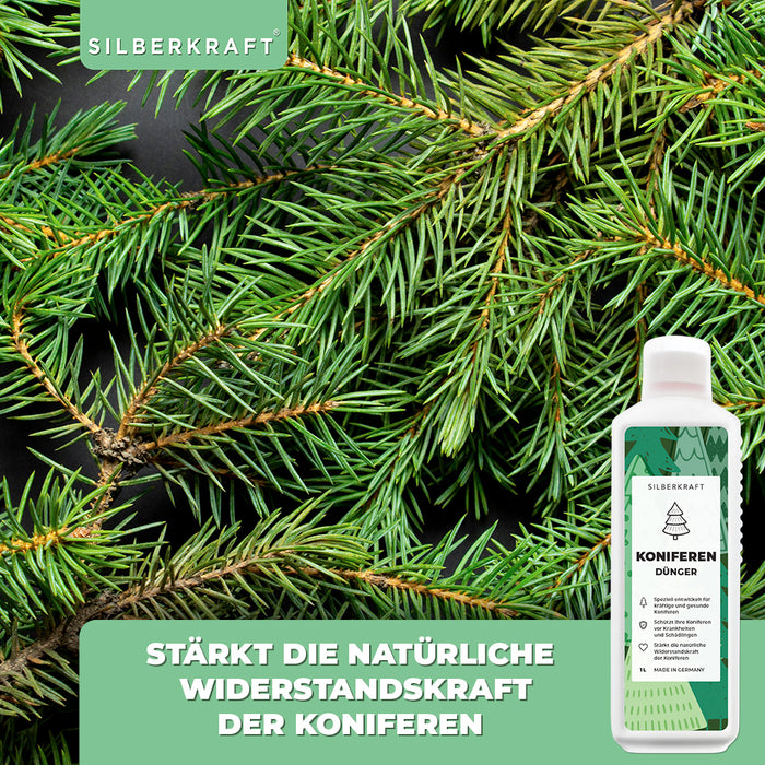 Concime per conifere - Concime liquido minerale NPK con azoto - Concime per conifere - Concimazione Thuja