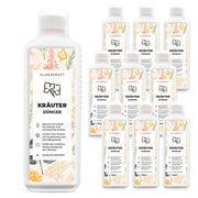 Fertilizzante per erbe aromatiche - Fertilizzante liquido minerale NPK con azoto - Fertilizzante per erbe aromatiche come basilico, rosmarino, prezzemolo, erba cipollina, menta, salvia, timo e levistico