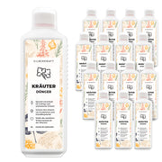 Fertilizzante per erbe aromatiche - Fertilizzante liquido minerale NPK con azoto - Fertilizzante per erbe aromatiche come basilico, rosmarino, prezzemolo, erba cipollina, menta, salvia, timo e levistico