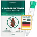 Vespe parassitoidi contro il coleottero del pane, il lasioderma, il gibbio e il ptino dorato (Lariophagus distinguendus, Anisopteromalus calandrae)