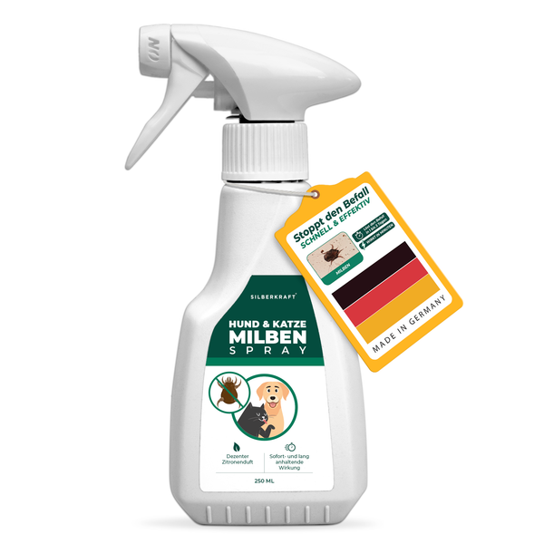 Spray antiacaro per cani e gatti - Silberkraft