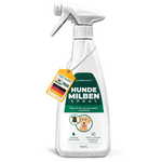 Silberkraft spray antiacaro per cani - Flacone spray da 500 ml per repellente contro gli acari per cani, con profumo di limone ed effetto di lunga durata. Made in Germany, bottiglia in plastica riciclata.