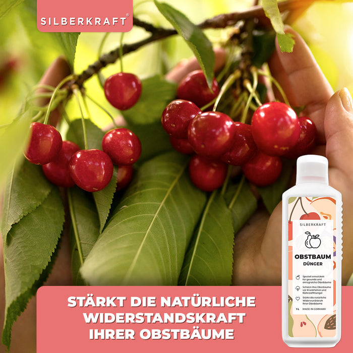 Concime per alberi da frutto - Concime liquido minerale NPK con azoto - Concime per alberi da frutto - Concimazione di meli e ciliegi