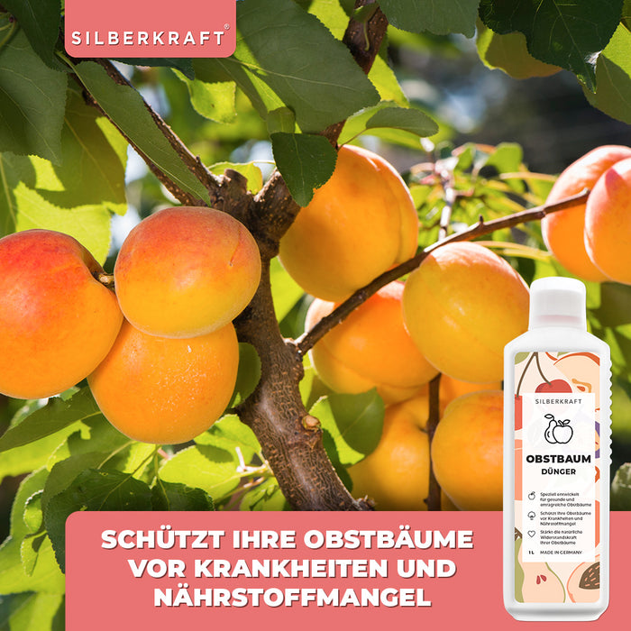 Concime per alberi da frutto - Concime liquido minerale NPK con azoto - Concime per alberi da frutto - Concimazione di meli e ciliegi