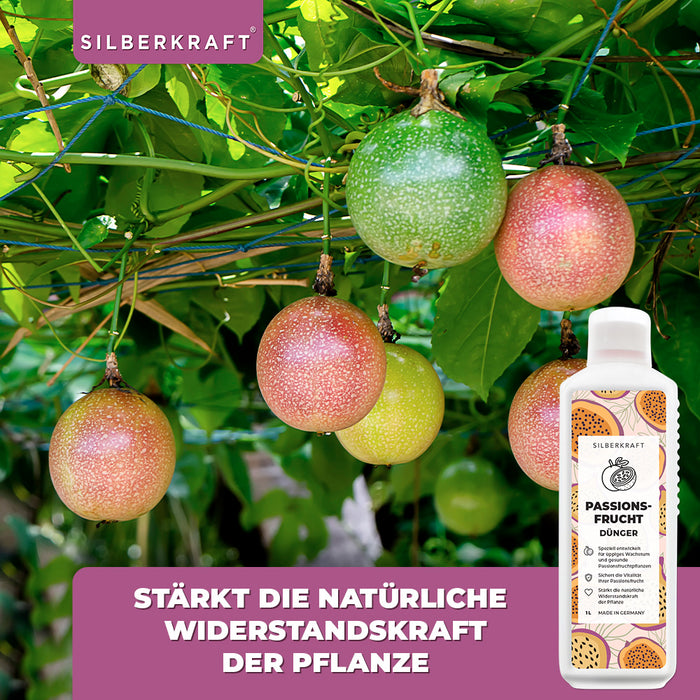 Fertilizzante per frutto della passione - Fertilizzante liquido minerale NPK con azoto - Fertilizzante per piante di frutto della passione - Fertilizzante per maracuja - Fertilizzante per fiori della passione - Fertilizzante per piante esotiche
