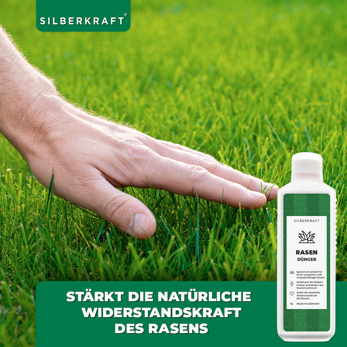 Fertilizzante per prato - Fertilizzante liquido minerale NPK con azoto - Fertilizzante per prati - Fertilizzante autunnale