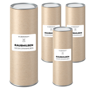 Acari predatori contro i ragni rossi sulle piante verdi