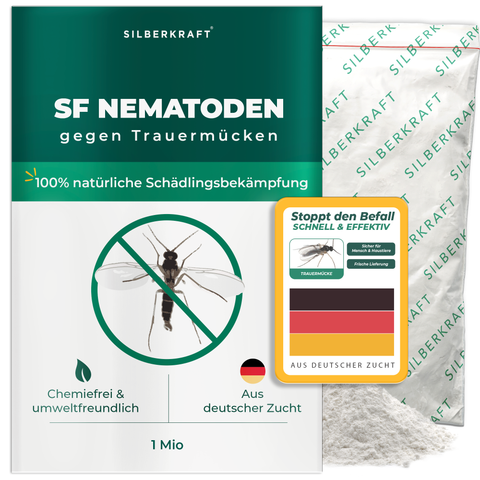 Nematodi SF per il controllo dei moscerini dei funghi per le piante d'appartamento