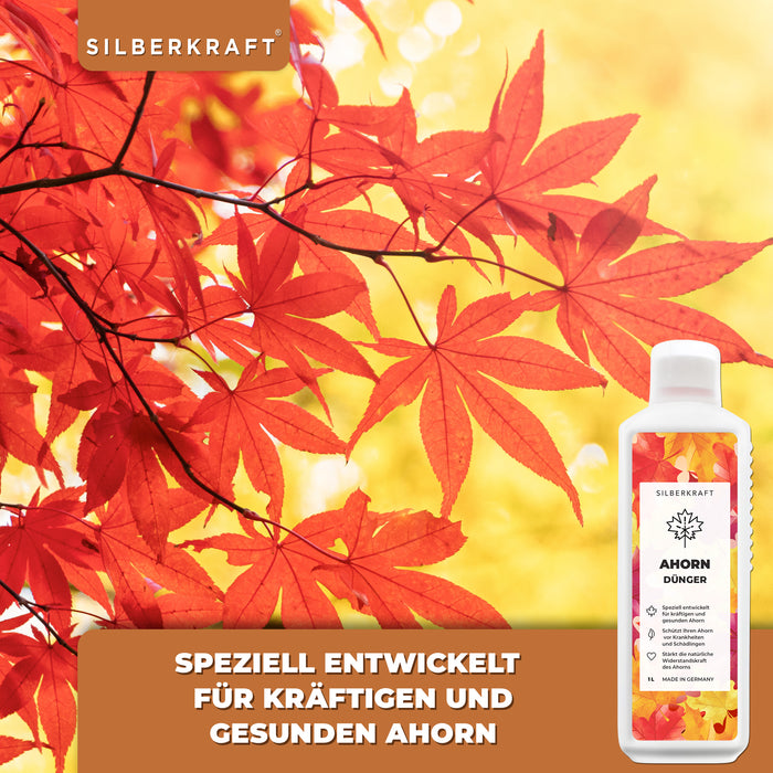 Fertilizzante per acero - Fertilizzante liquido minerale NPK con azoto - Fertilizzante per aceri - Fertilizzazione degli aceri giapponesi