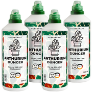 Fertilizzante per Anthurium – Fertilizzante liquido minerale NPK con azoto – Fertilizzante per Anthurium e fiori di fenicottero – Fertilizzante per piante da appartamento 