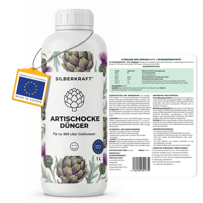 Concime per carciofi - Silberkraft