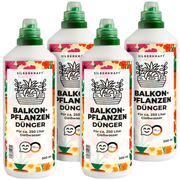 Fertilizzante per piante da balcone – Fertilizzante liquido minerale NPK con azoto – Fertilizzante per piante da balcone – Fertilizzante per fioriere e contenitori 