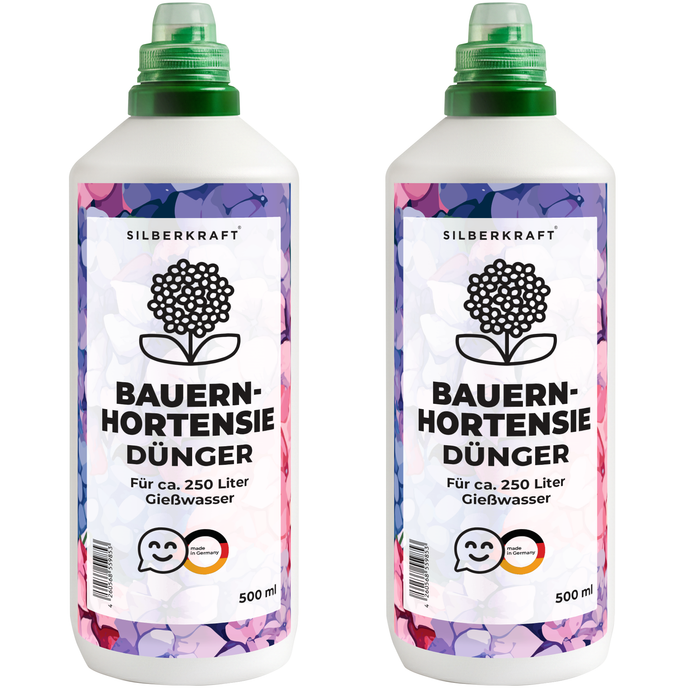 Fertilizzante per ortensie – Fertilizzante liquido minerale NPK con azoto – Fertilizzante per ortensie – Fertilizzante per ortensie fiorite