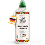 Concime per begonie - Concime liquido minerale NPK con azoto - Concime per begonie - Concime per balconi e piante d'appartamento - Silberkraft