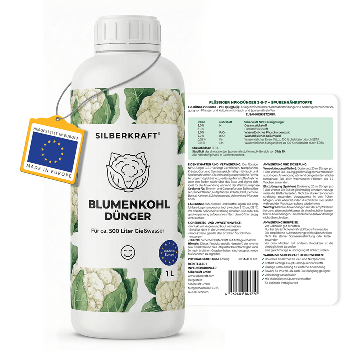 Concime per cavolfiore - Silberkraft