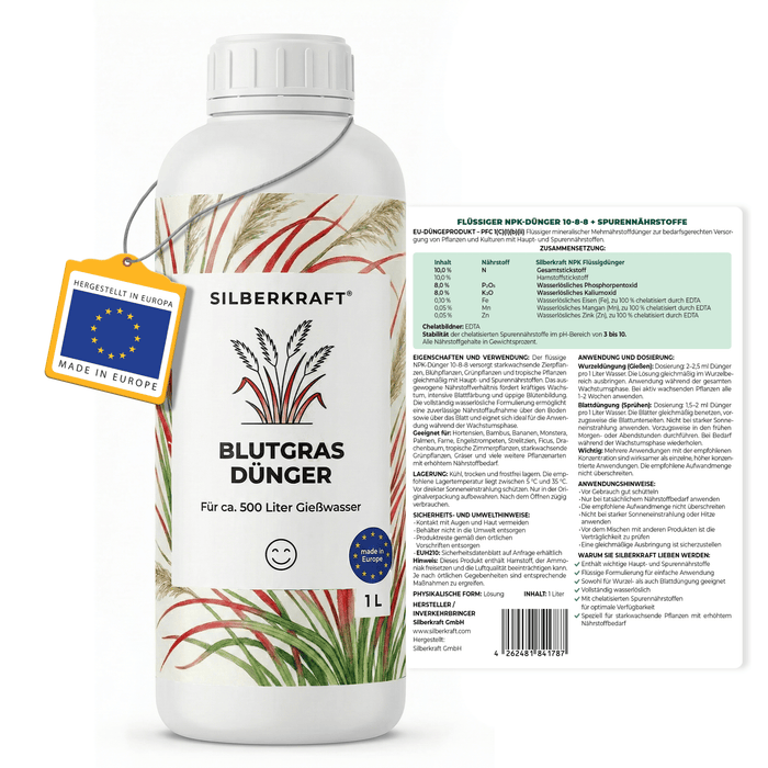 Fertilizzante per erba sanguigna - Silberkraft