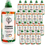Fertilizzante per canna - fertilizzante liquido minerale NPK con azoto - fertilizzante per canna (canna da fiore) - fertilizzante per piante esotiche e da giardino - Silberkraft